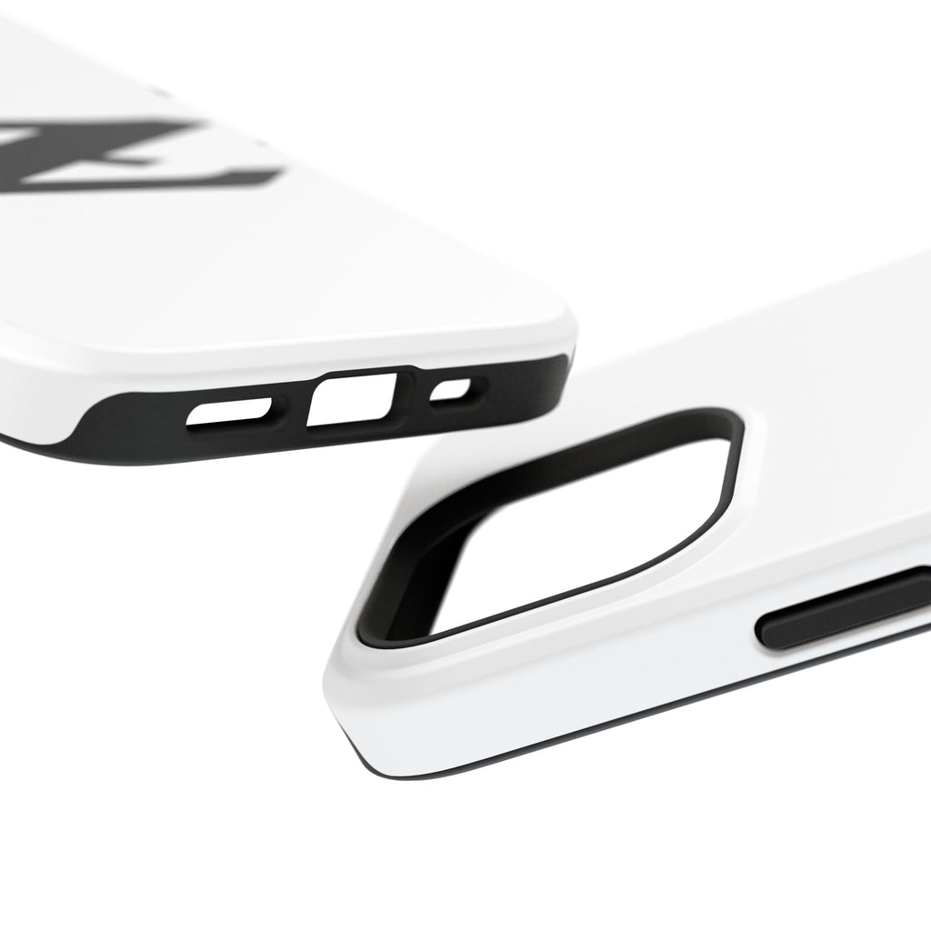 Z Emblem Impact-Resistant Phone Case - White