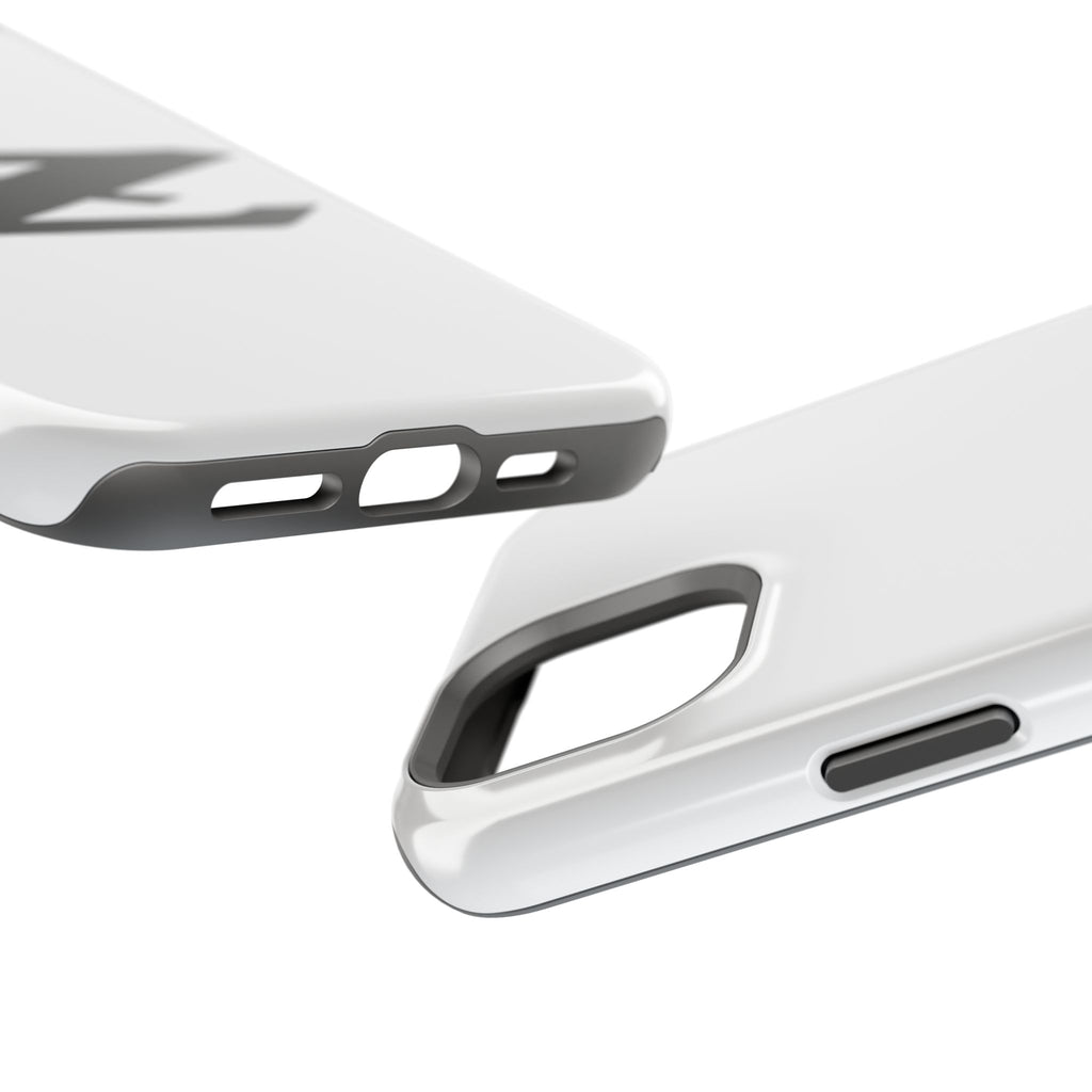 Z Emblem Impact-Resistant Phone Case - White