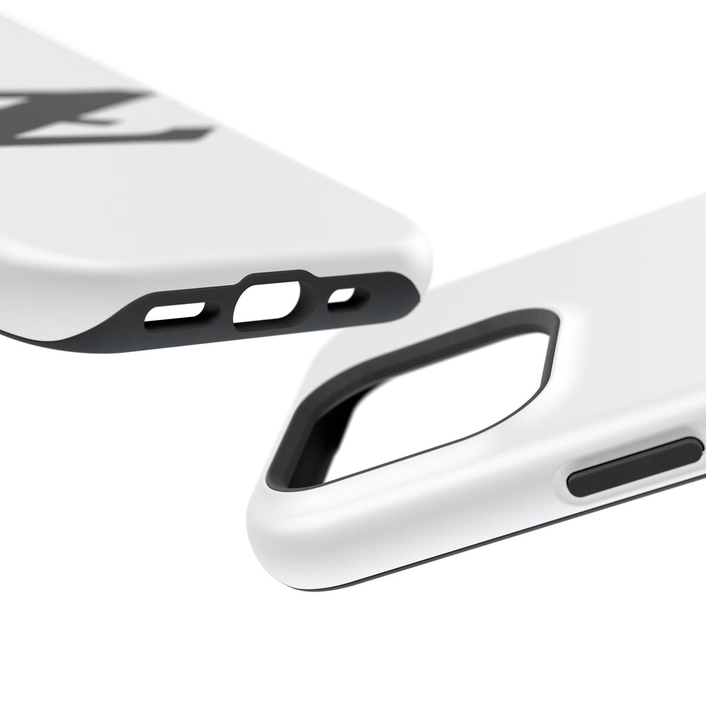 Z Emblem Impact-Resistant Phone Case - White