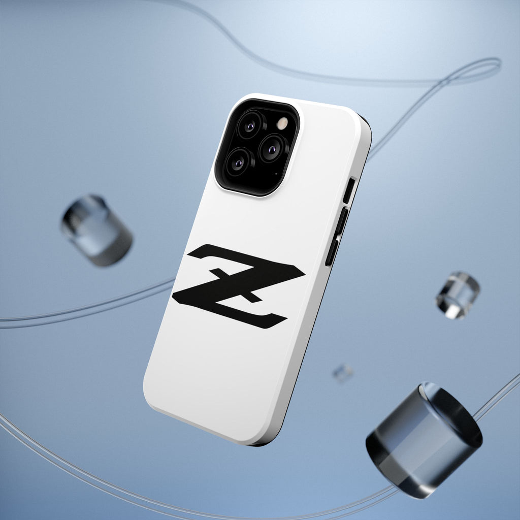 Z Emblem Impact-Resistant Phone Case - White