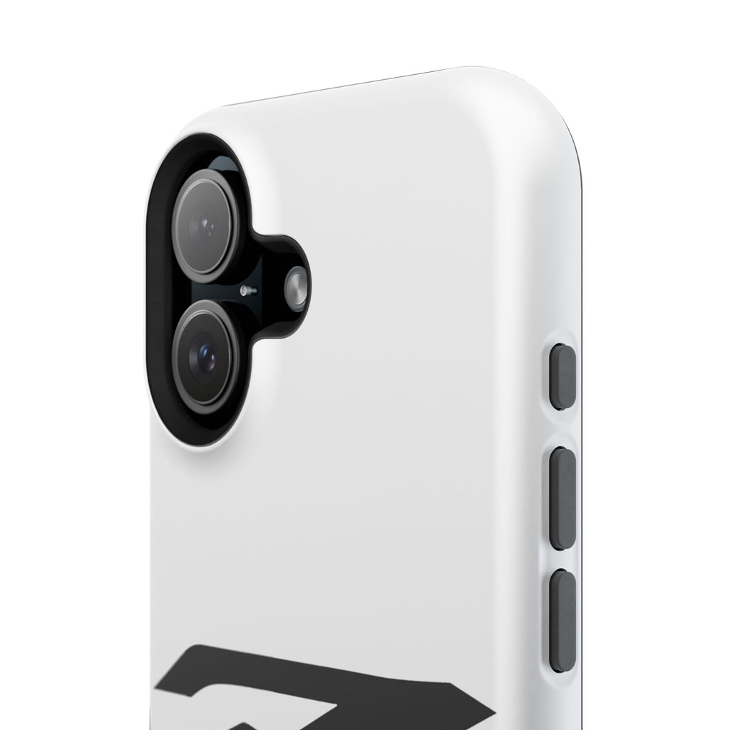 Z Emblem Impact-Resistant Phone Case - White