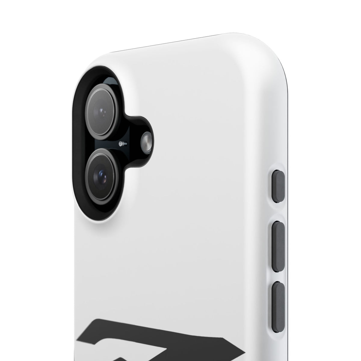 Z Emblem Impact-Resistant Phone Case - White
