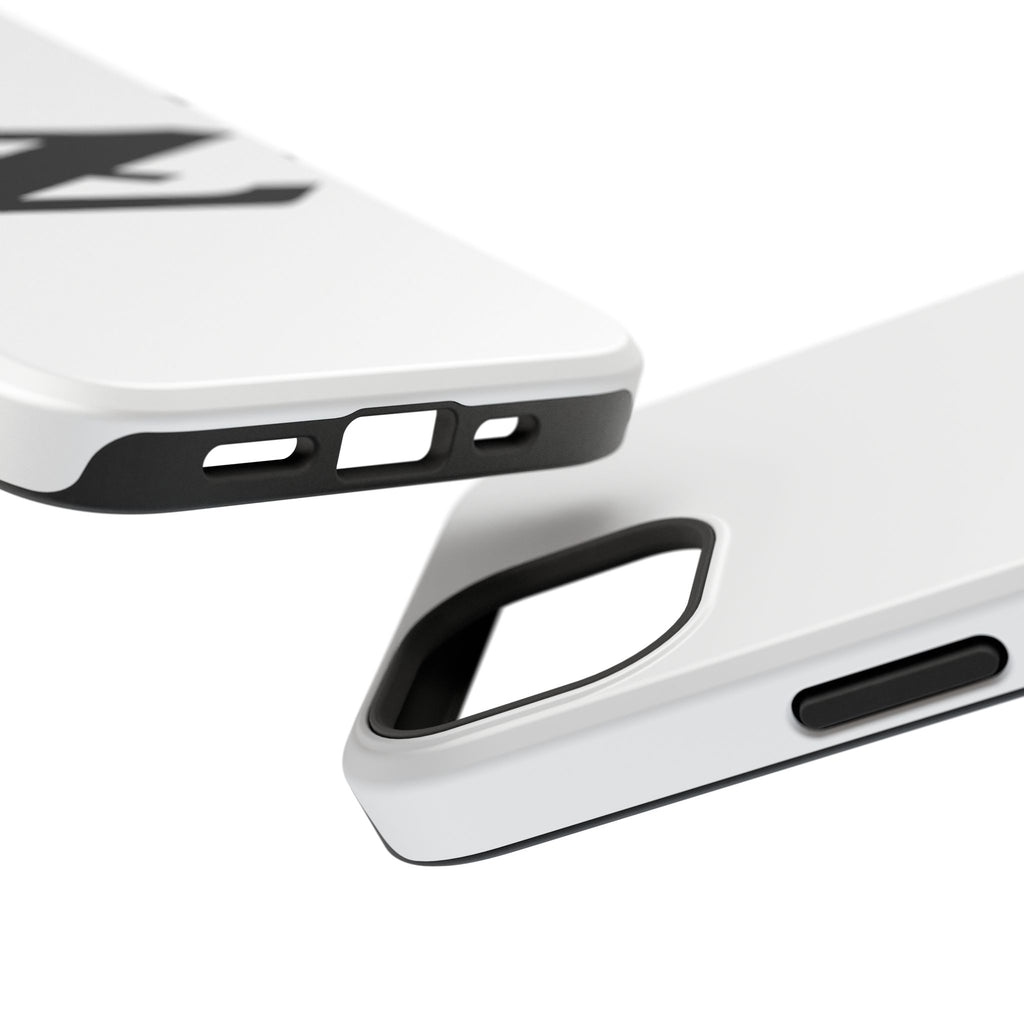 Z Emblem Impact-Resistant Phone Case - White