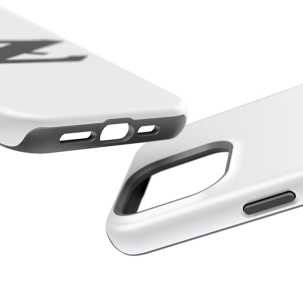 Z Emblem Impact-Resistant Phone Case - White