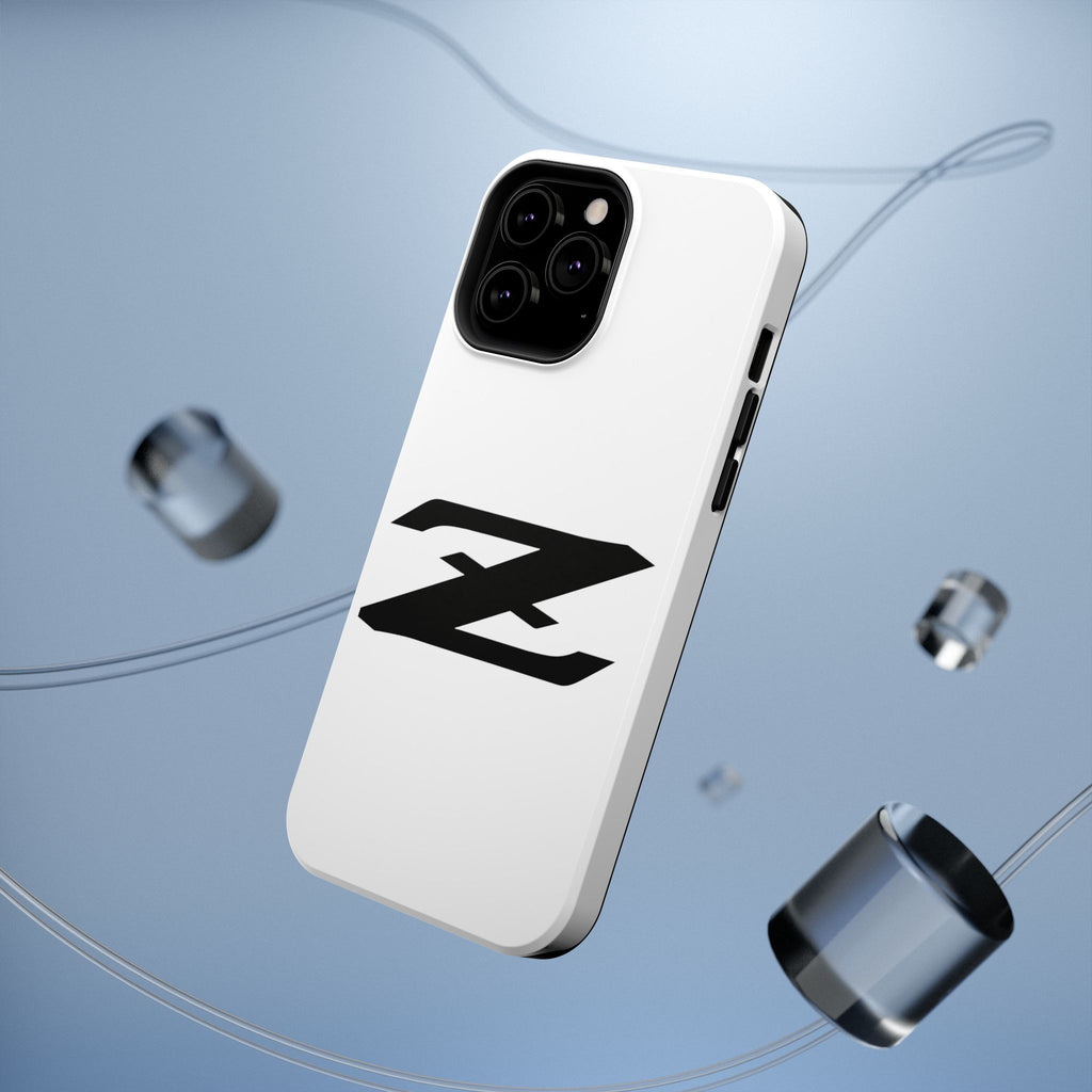 Z Emblem Impact-Resistant Phone Case - White