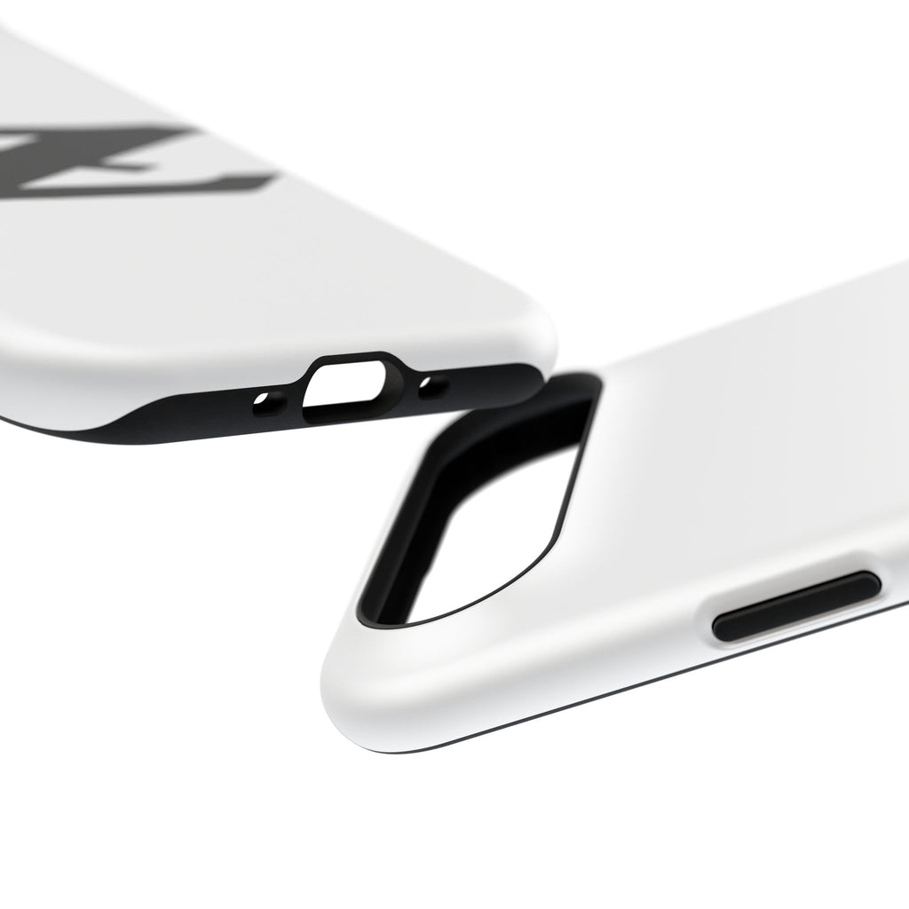 Z Emblem Impact-Resistant Phone Case - White