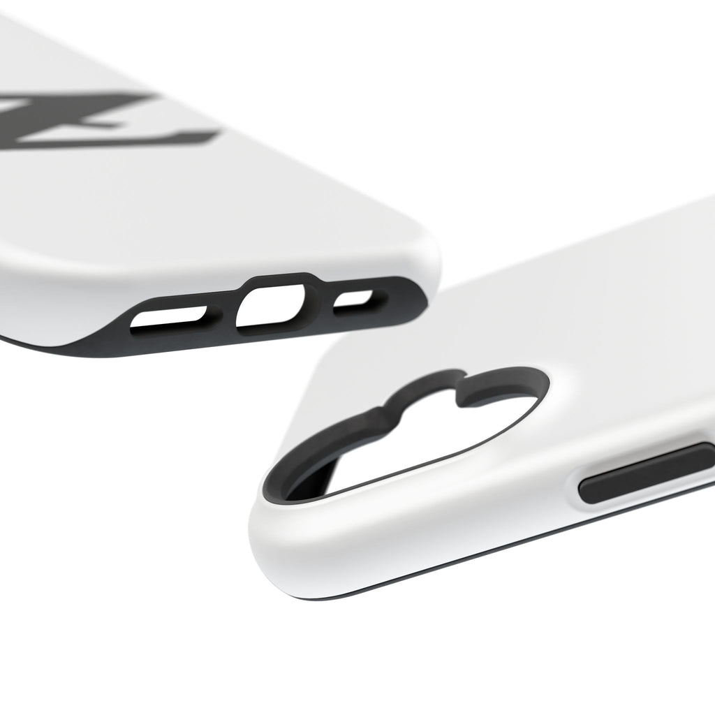 Z Emblem Impact-Resistant Phone Case - White