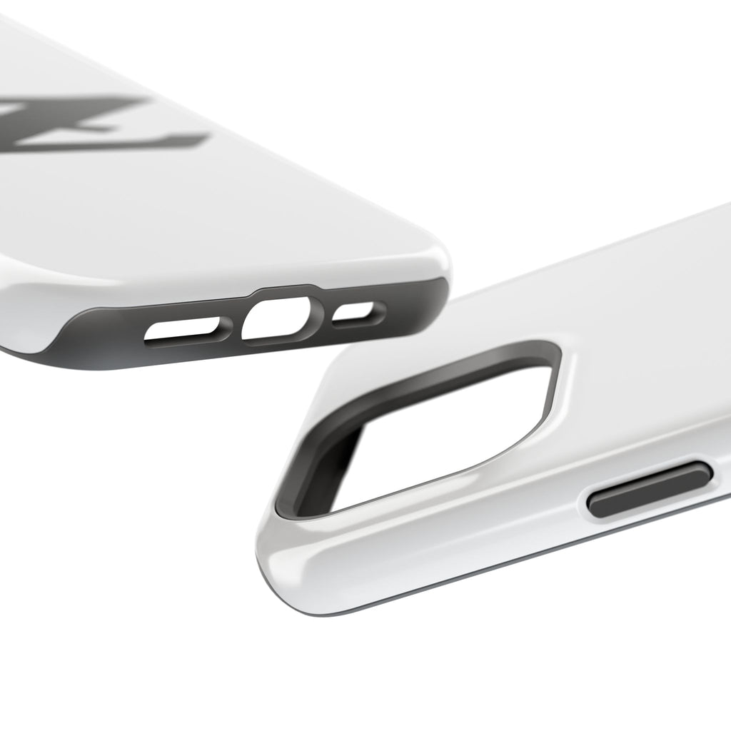 Z Emblem Impact-Resistant Phone Case - White
