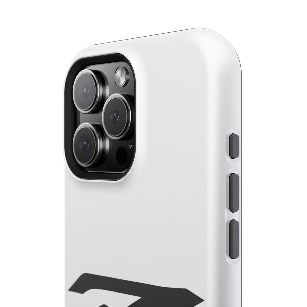 Z Emblem Impact-Resistant Phone Case - White