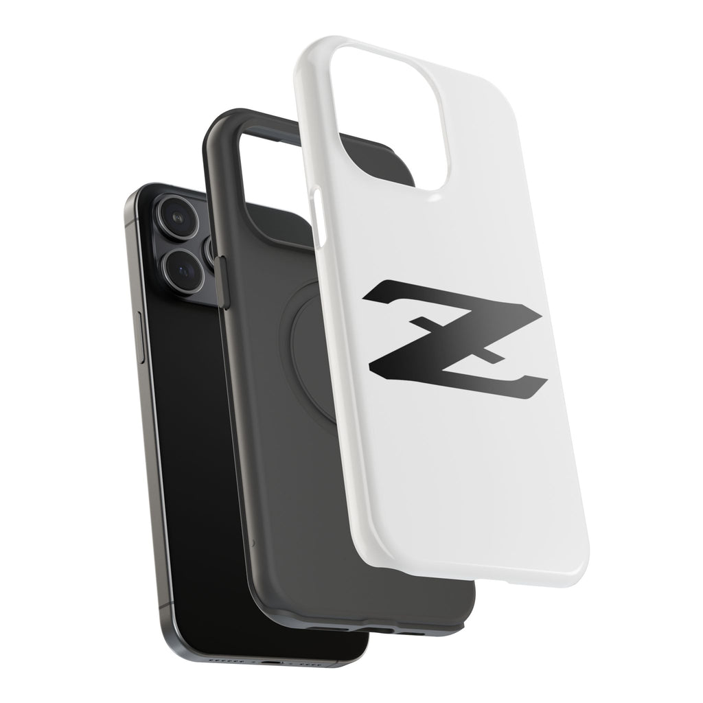 Z Emblem Impact-Resistant Phone Case - White