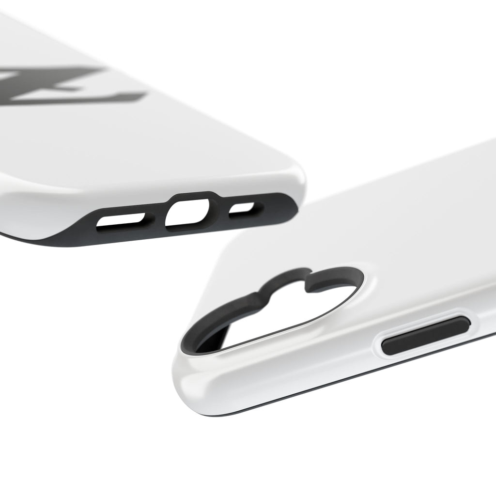 Z Emblem Impact-Resistant Phone Case - White