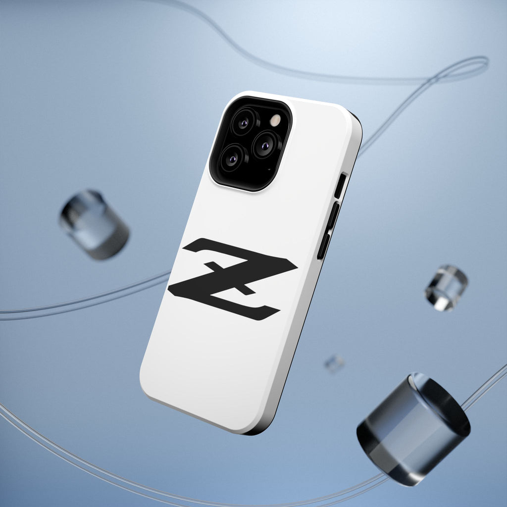 Z Emblem Impact-Resistant Phone Case - White