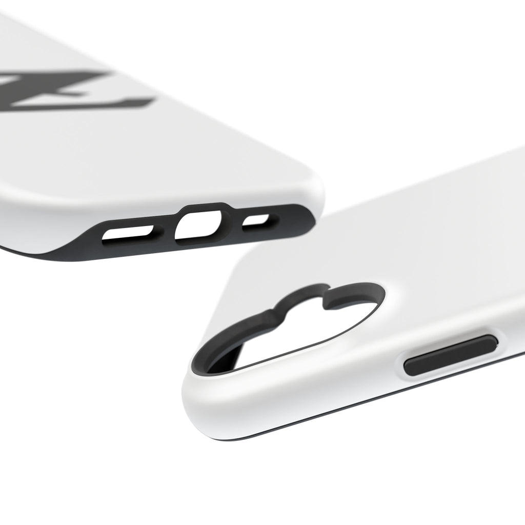 Z Emblem Impact-Resistant Phone Case - White