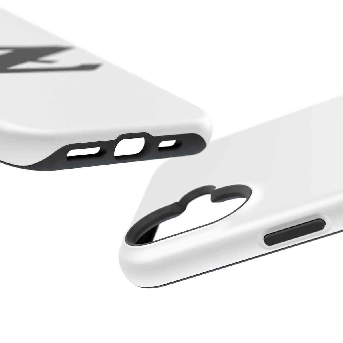 Z Emblem Impact-Resistant Phone Case - White