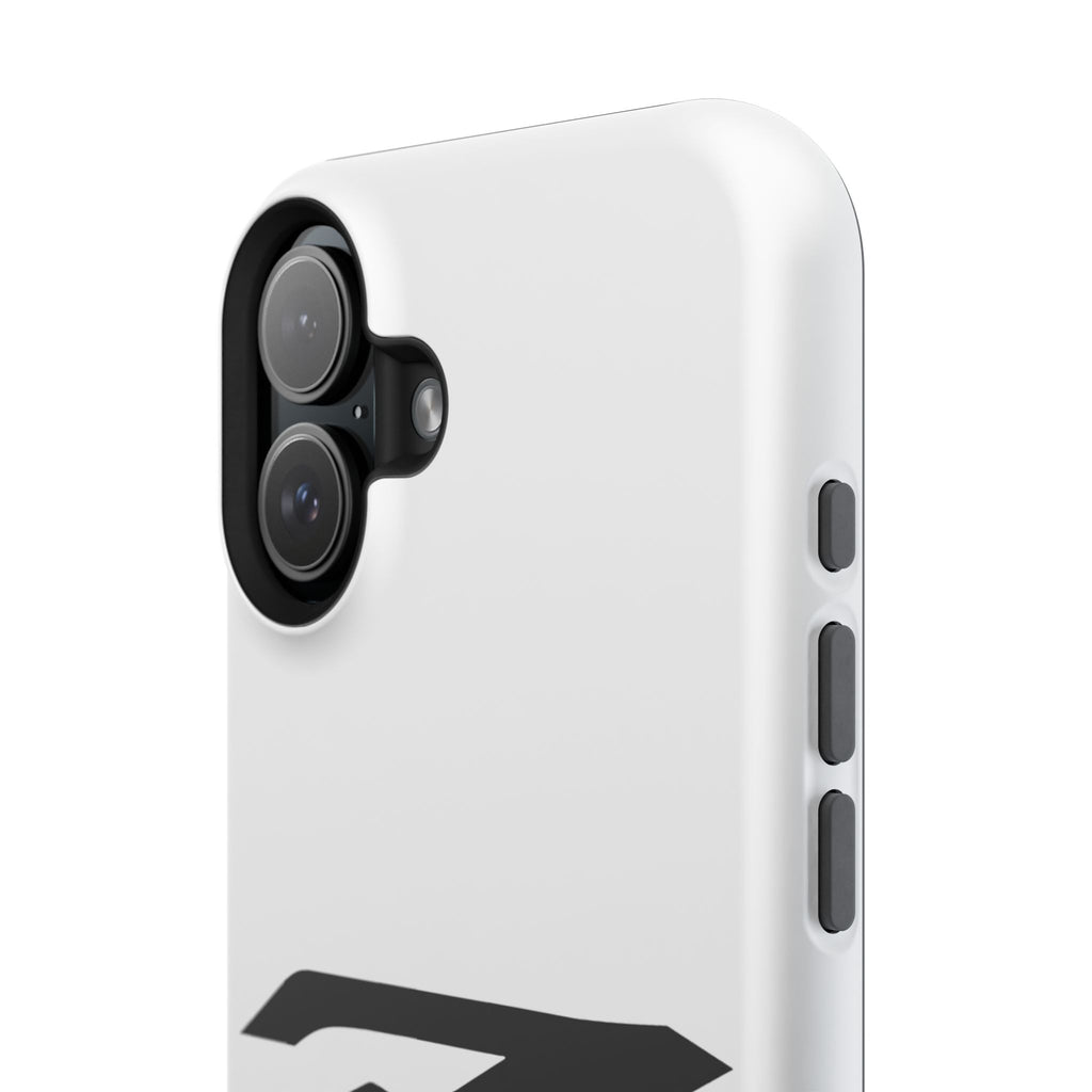 Z Emblem Impact-Resistant Phone Case - White