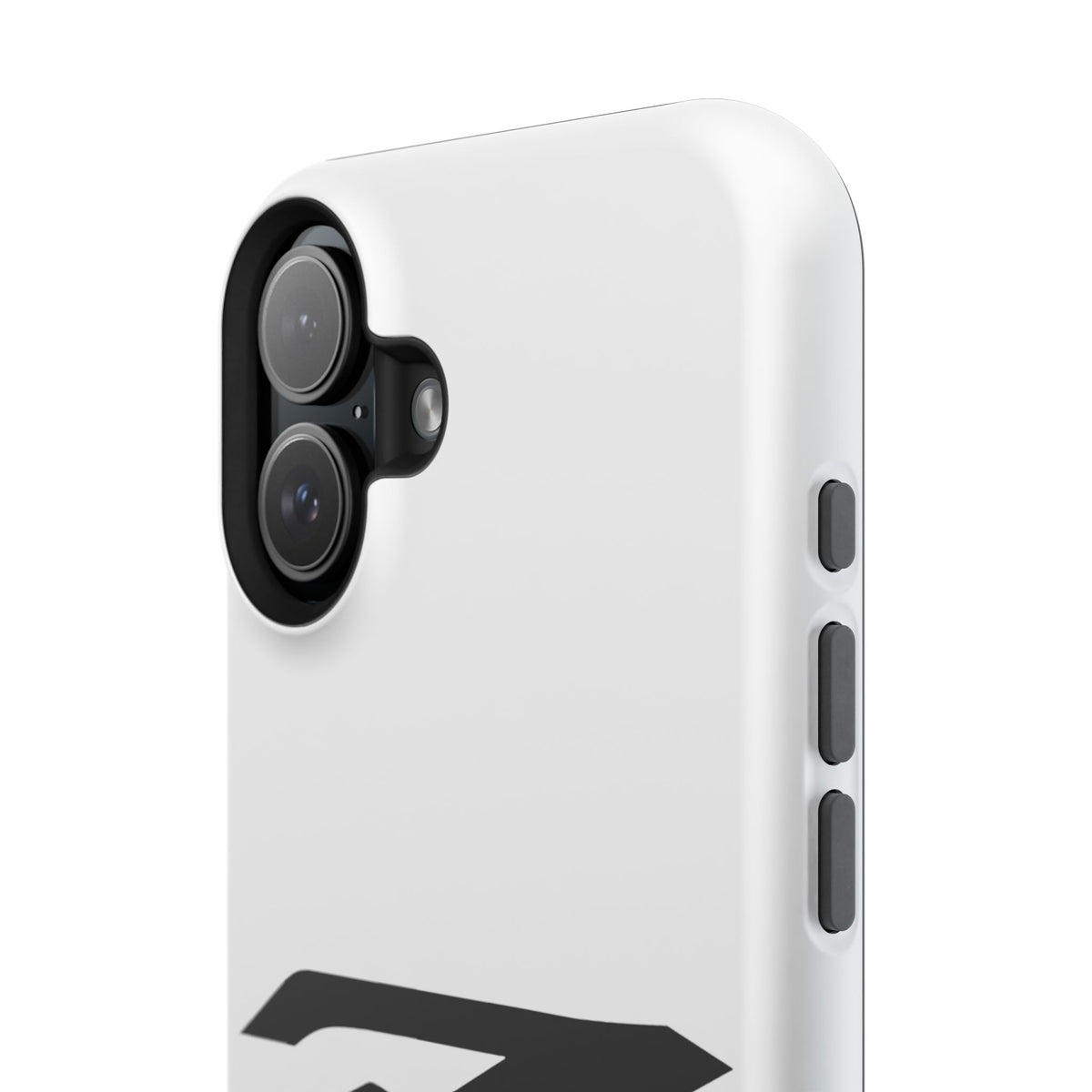 Z Emblem Impact-Resistant Phone Case - White