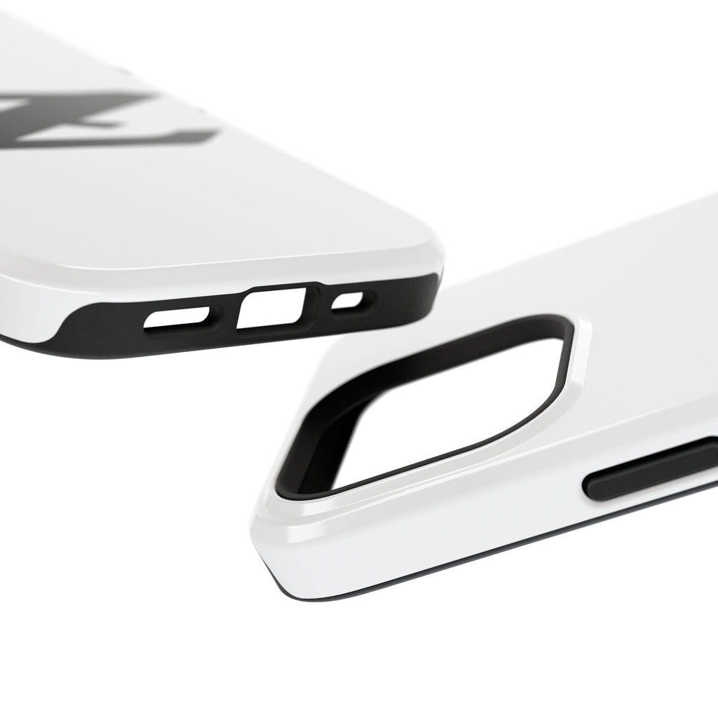 Z Emblem Impact-Resistant Phone Case - White