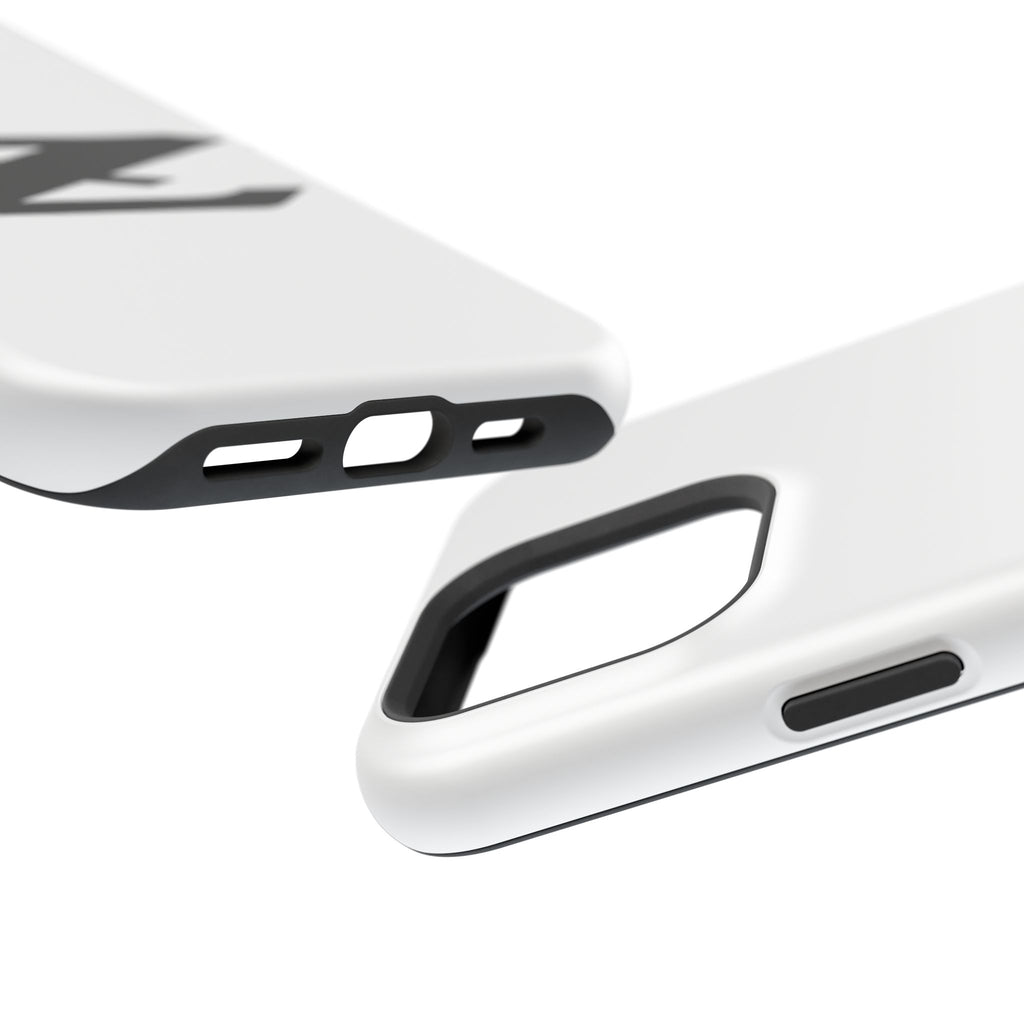 Z Emblem Impact-Resistant Phone Case - White