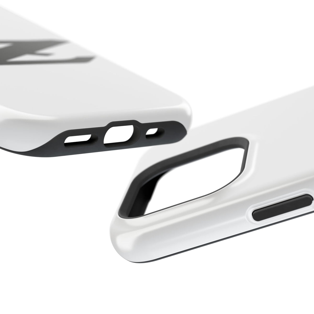 Z Emblem Impact-Resistant Phone Case - White