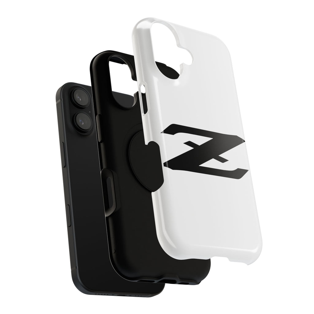 Z Emblem Impact-Resistant Phone Case - White