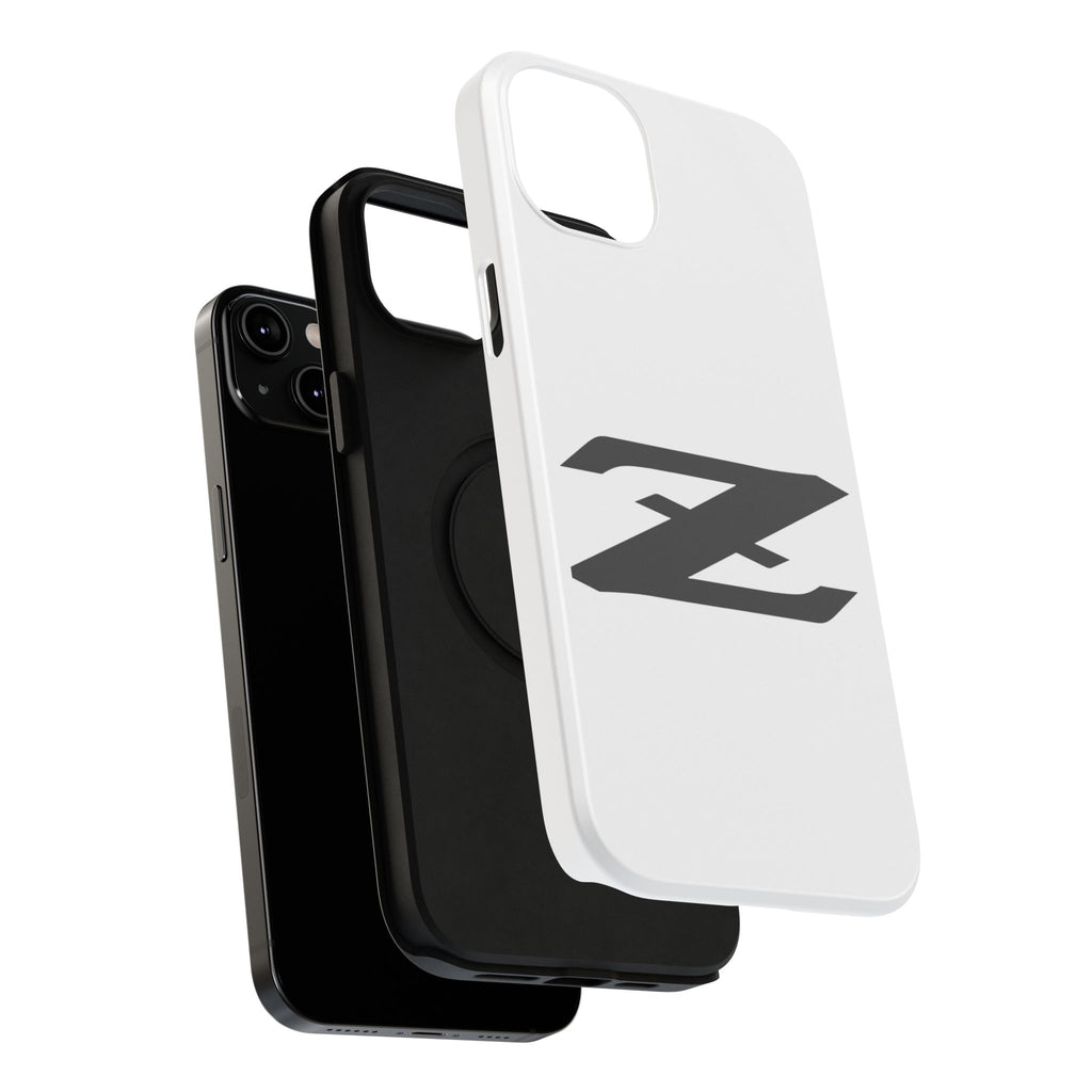 Z Emblem Impact-Resistant Phone Case - White