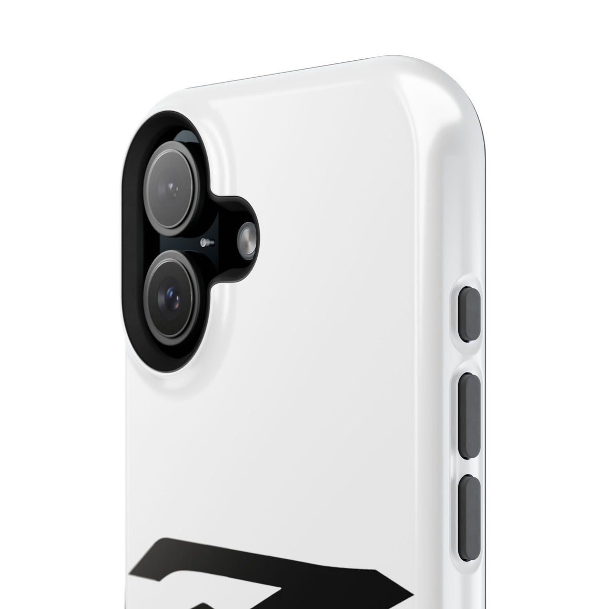Z Emblem Impact-Resistant Phone Case - White