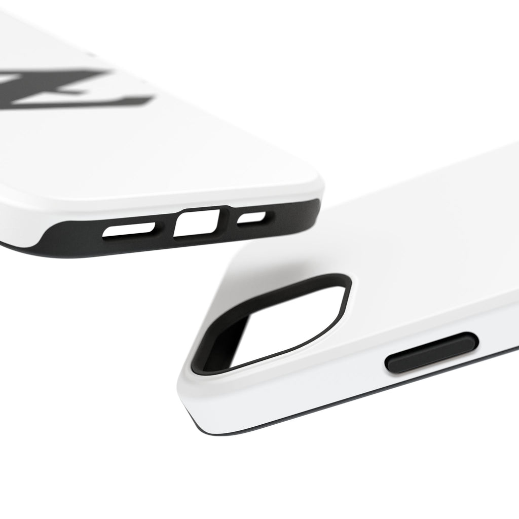 Z Emblem Impact-Resistant Phone Case - White