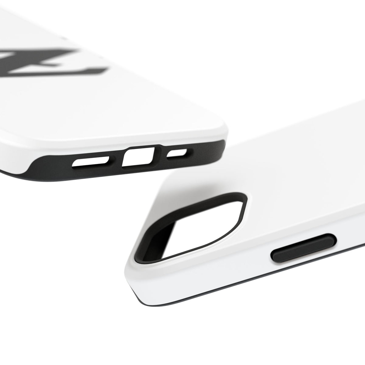 Z Emblem Impact-Resistant Phone Case - White