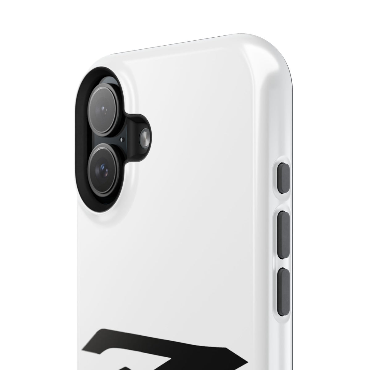 Z Emblem Impact-Resistant Phone Case - White
