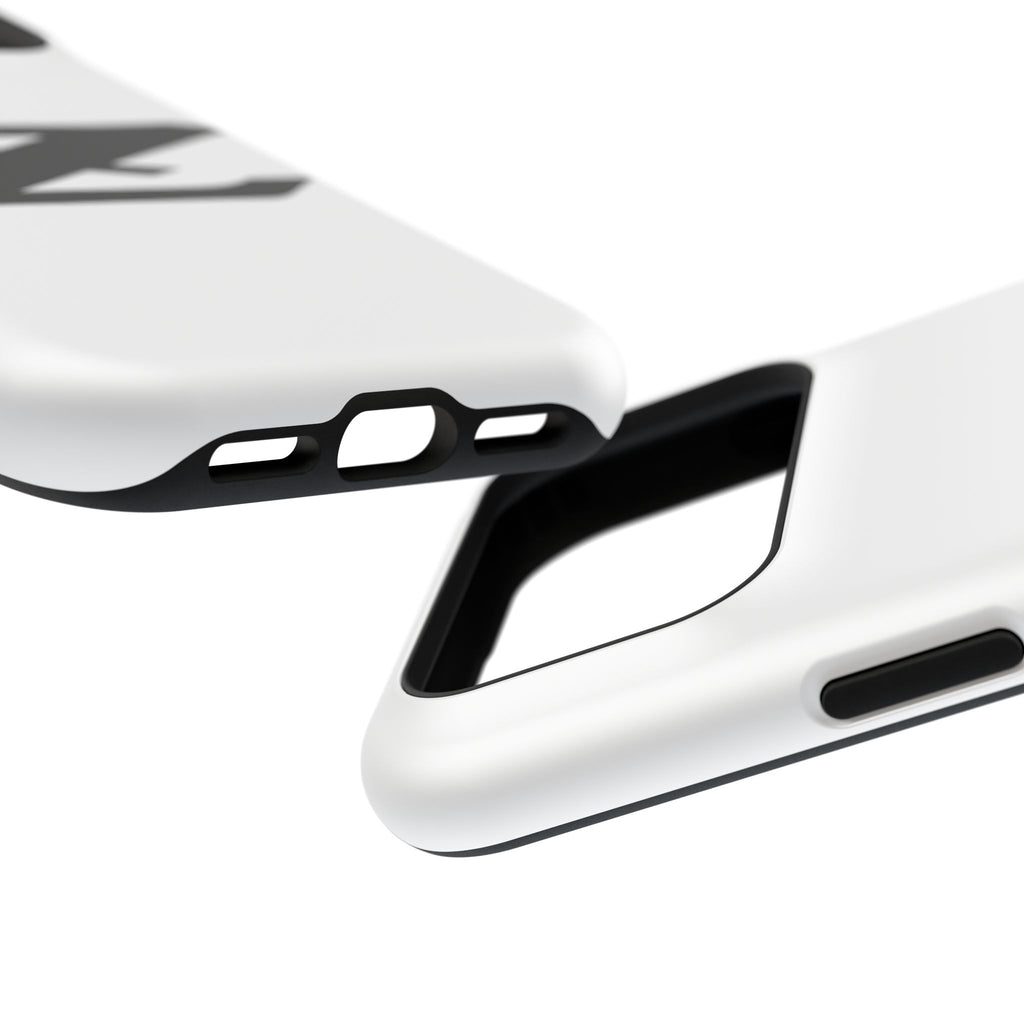 Z Emblem Impact-Resistant Phone Case - White