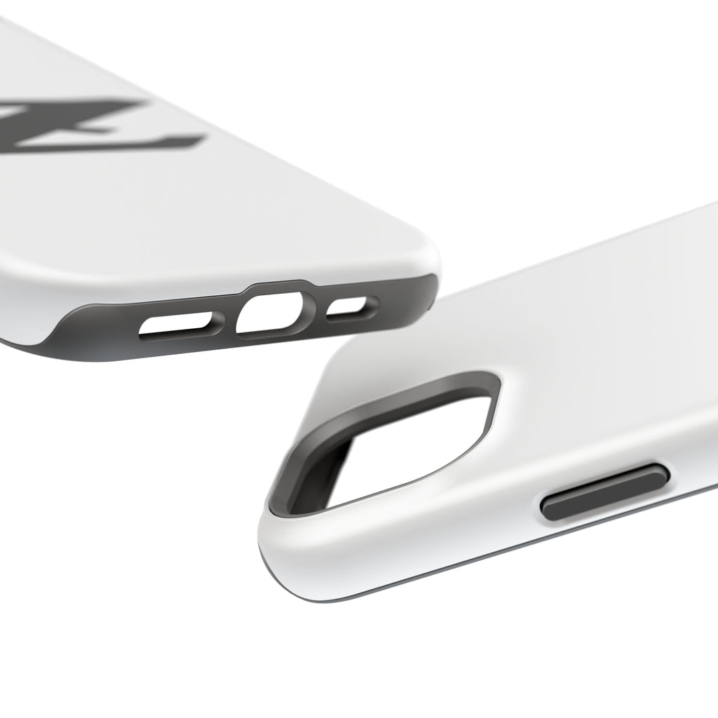 Z Emblem Impact-Resistant Phone Case - White