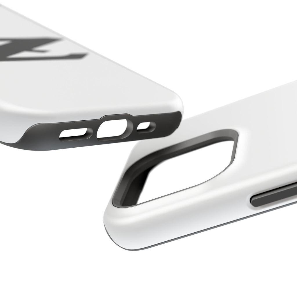 Z Emblem Impact-Resistant Phone Case - White