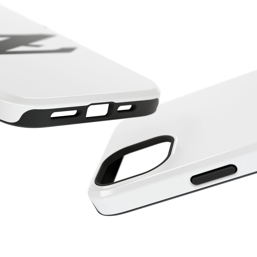 Z Emblem Impact-Resistant Phone Case - White