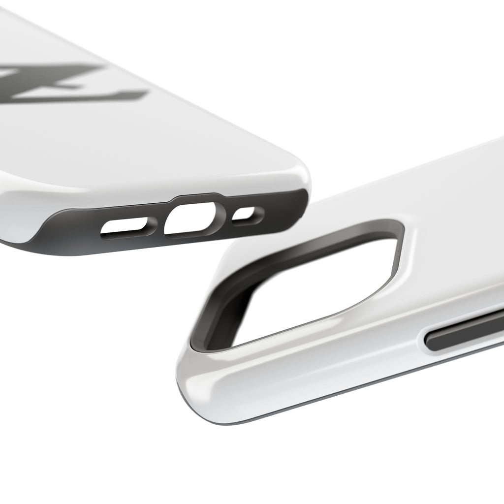 Z Emblem Impact-Resistant Phone Case - White