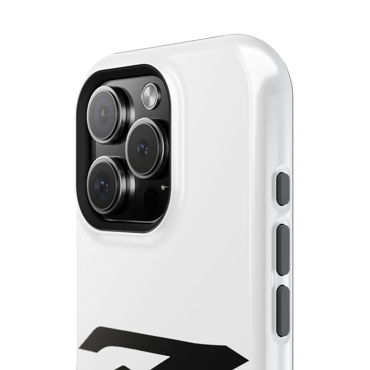 Z Emblem Impact-Resistant Phone Case - White