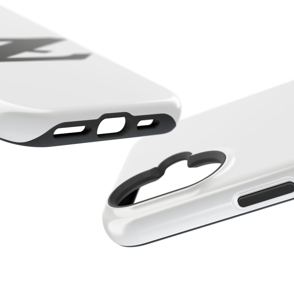 Z Emblem Impact-Resistant Phone Case - White