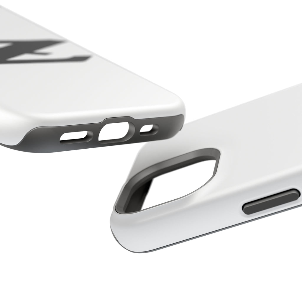 Z Emblem Impact-Resistant Phone Case - White